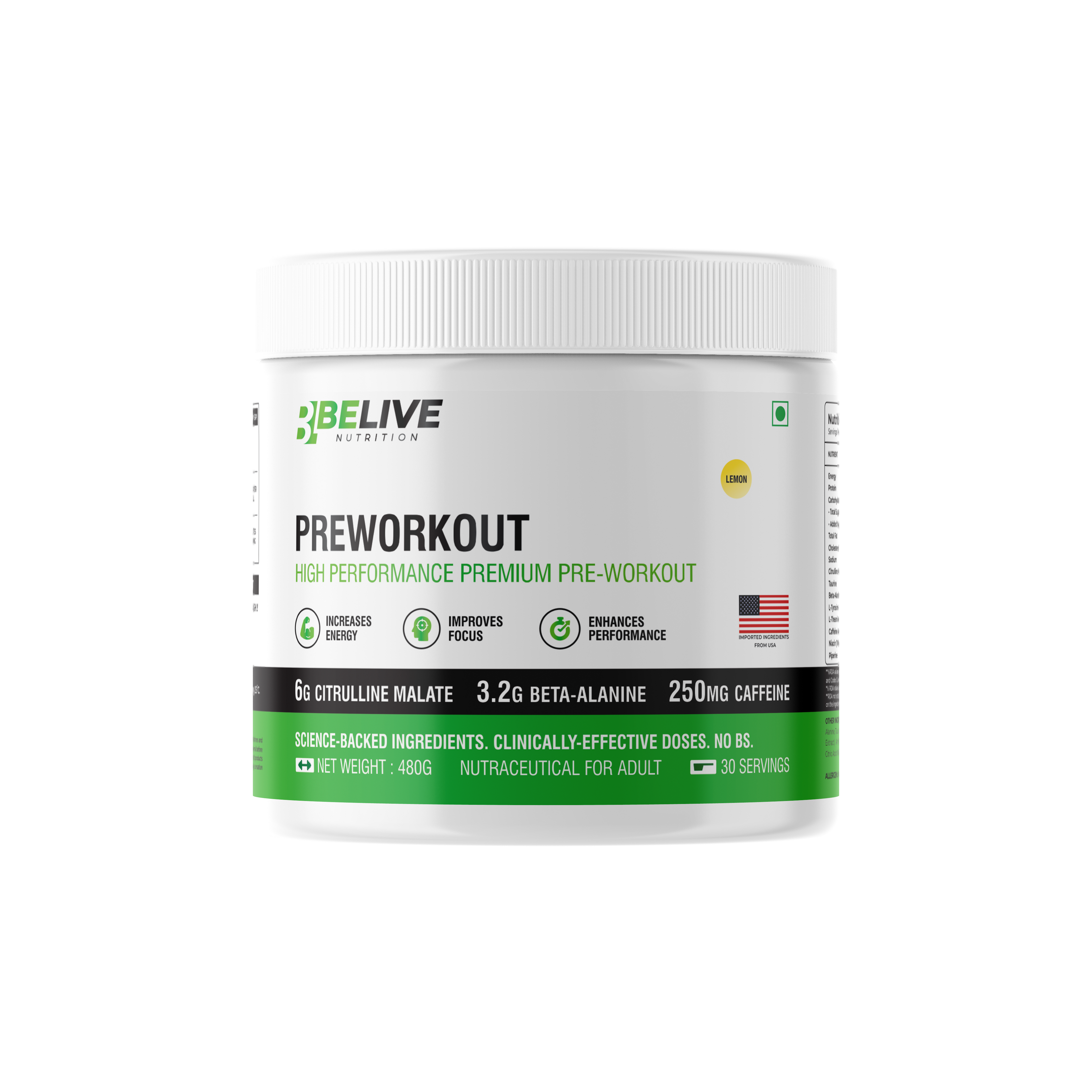 Belive PreWorkout