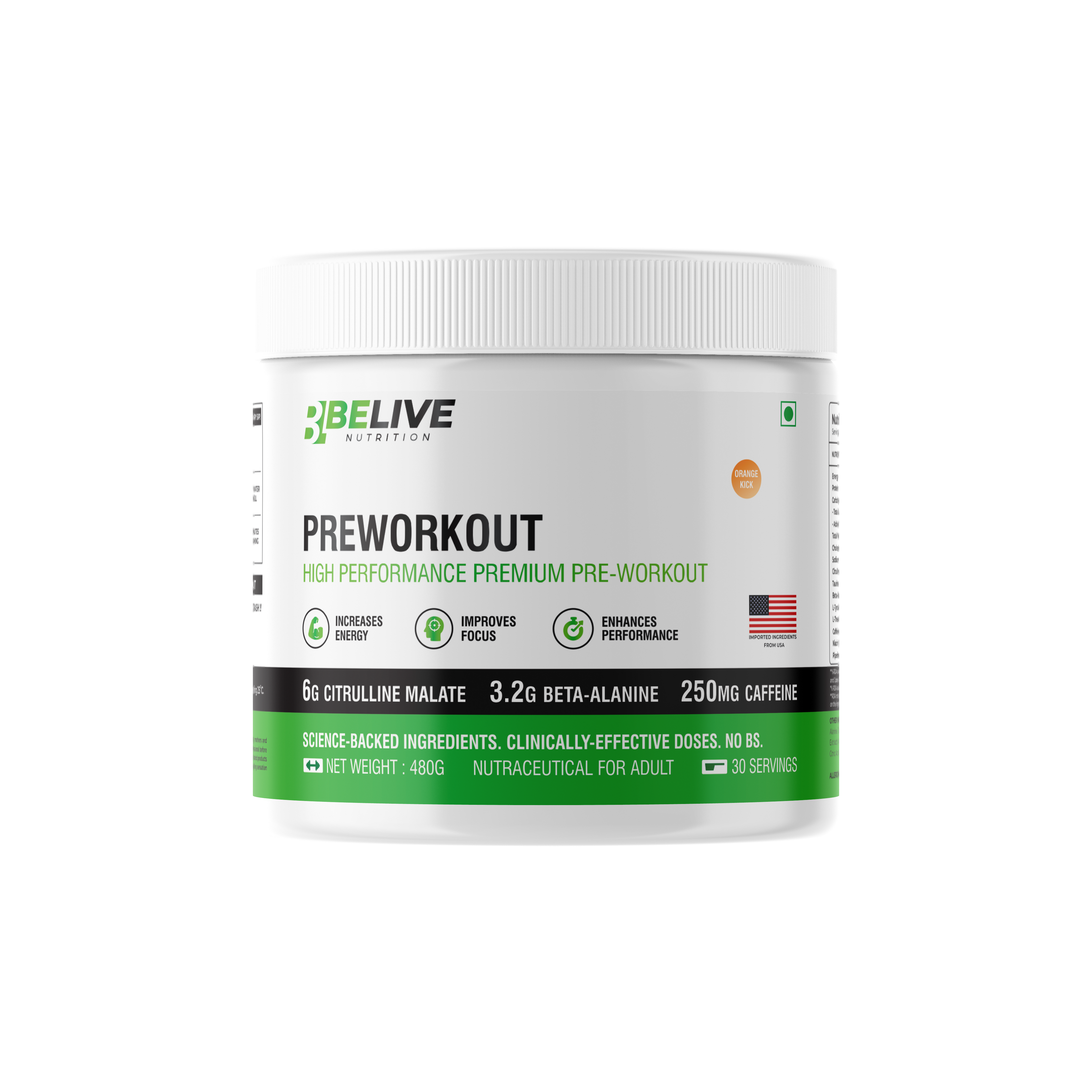 Belive PreWorkout