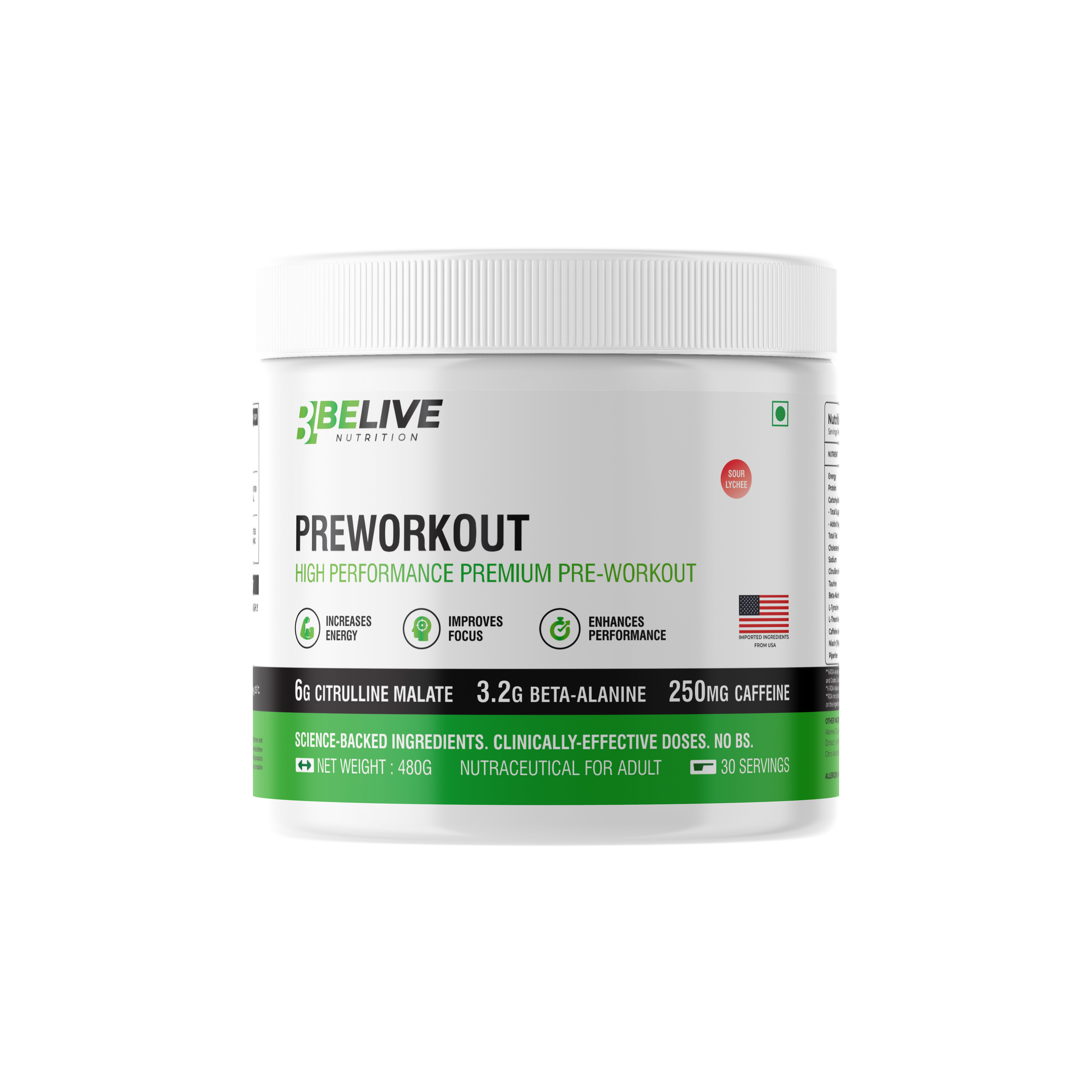 Belive PreWorkout
